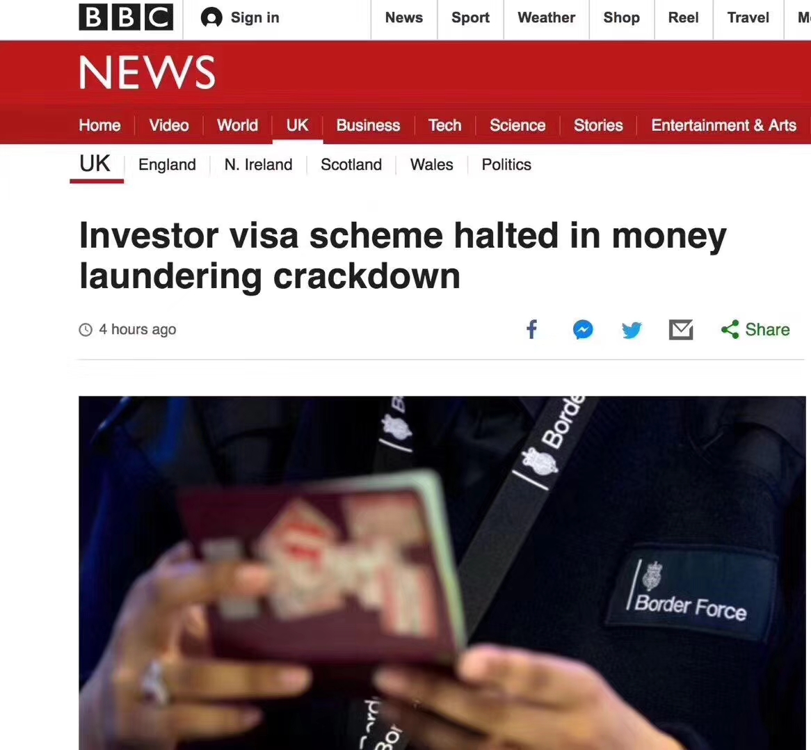 【英国移民】取消200万英镑的英国投资移民！